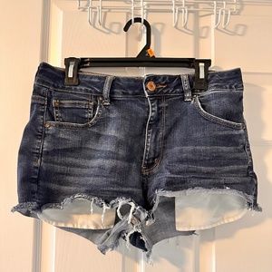 American Eagle Quiksilver Super Stretch Hi Rise Shortie